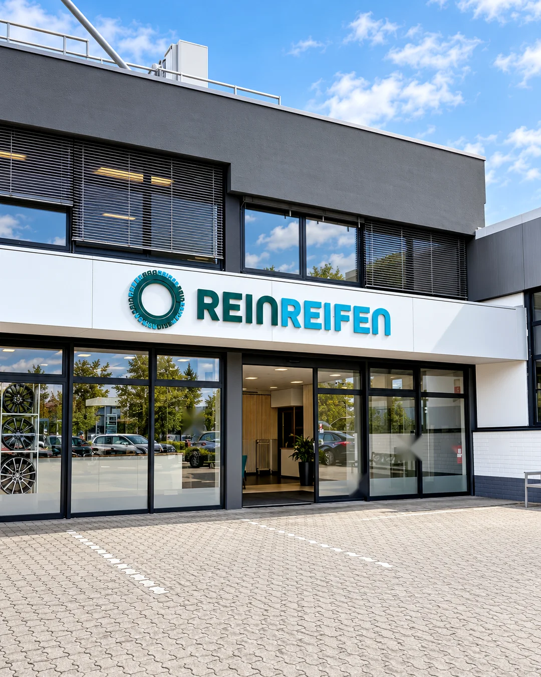 Entrance of Rein Reifen in Mönchengladbach