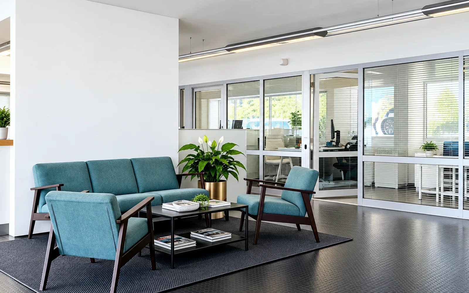 Kundenlounge von Rein Reifen in Mönchengladbach